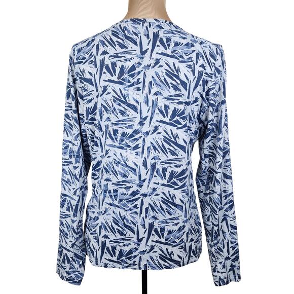 Hang Ten Large Long Sleeve UPF 50+ Rash Guard Swim Top - Picture 4 of 12